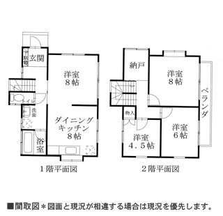 物件間取・物件Map