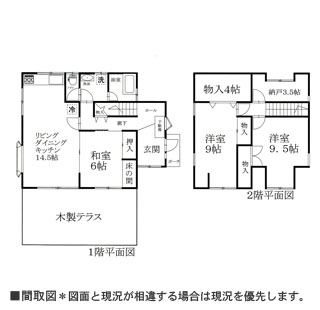 物件間取・物件Map