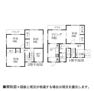物件間取・物件Map