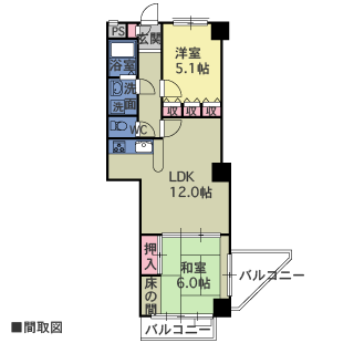 物件間取・物件Map